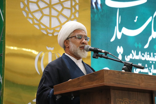 آیین سنگرسپاری مدیرکل تبلیغات اسلامی خراسان شمالی